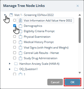 EDC-AuditTrail-Manage Tree Nodes Links