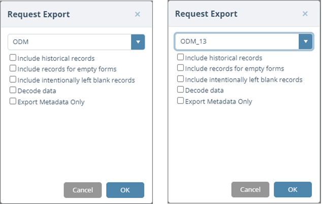EDC-ExportType-ODM