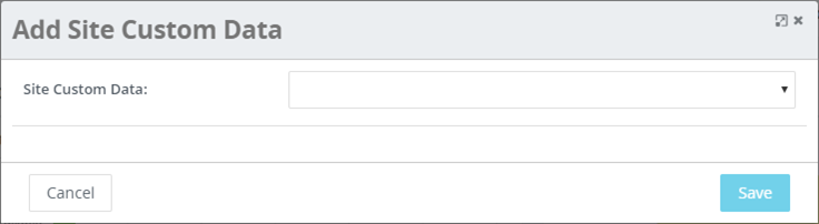 Add Site Custom Data 2