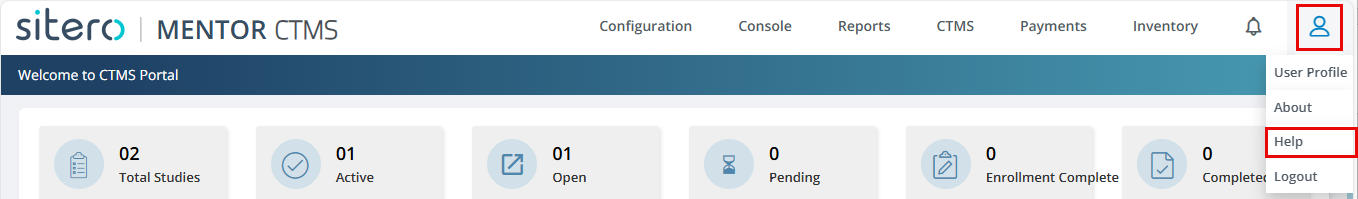 CTMS-UserMenu-Help