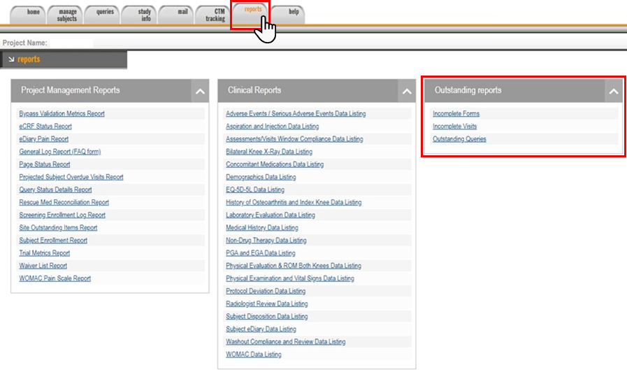 FUSION-Reports-OutstandingReportMenu