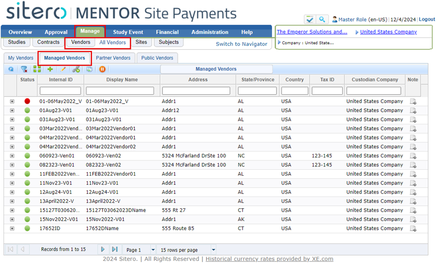PAY-SelectManagedVendors