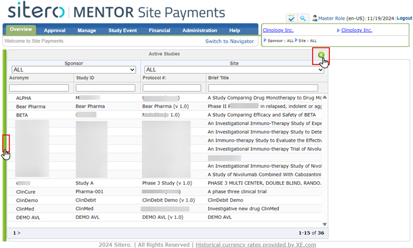 PAYMENTS-PaymentsView-StudiesGrid