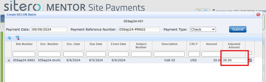 Payments-AdjustedAmountFieldExample