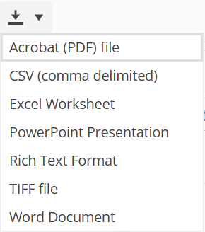 ReportView-ExportMenu